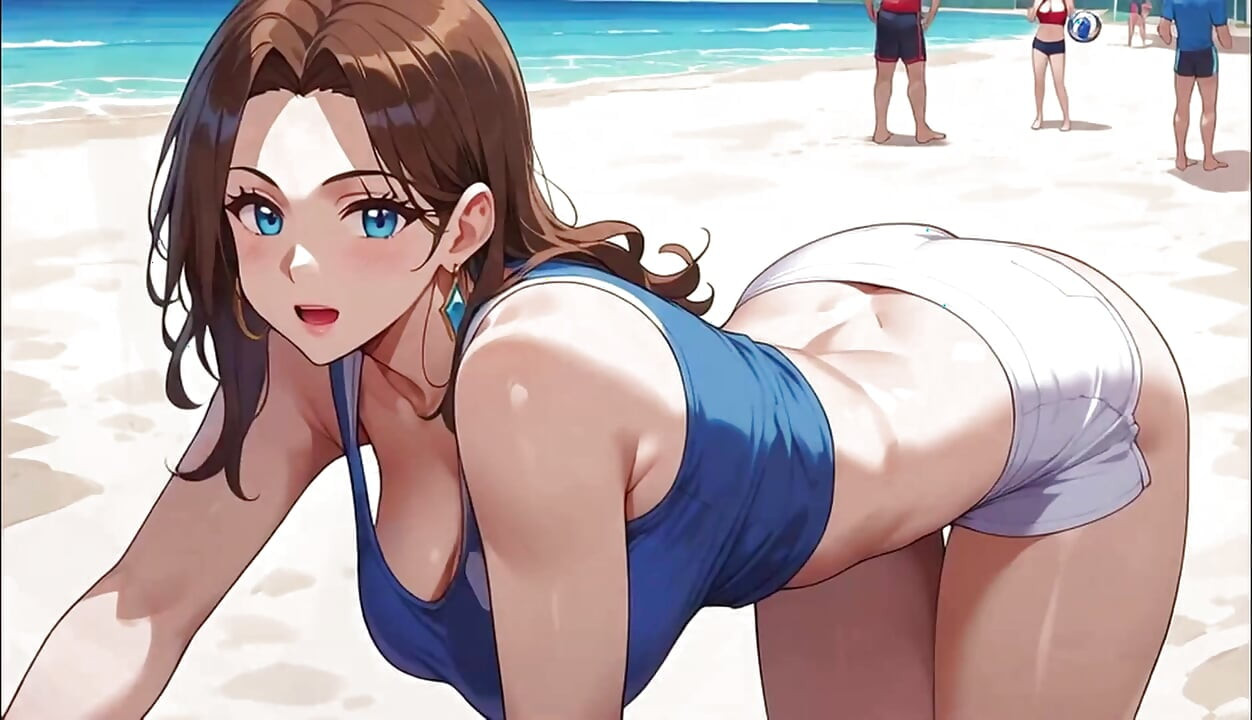 Volleyball Girls Beach Sex Party