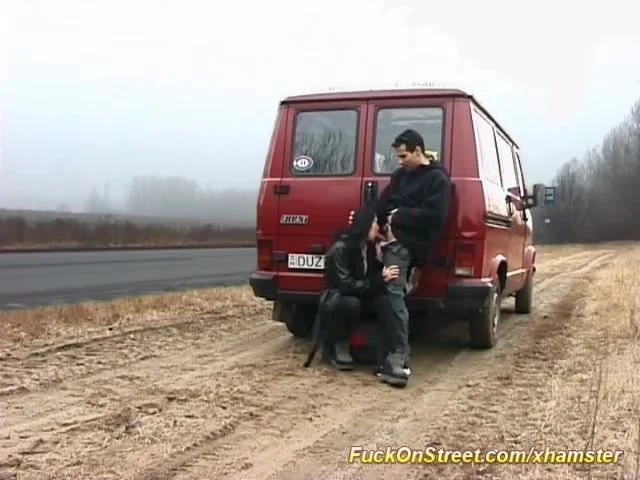 Vahşi sikme üzerinde kamu sokak