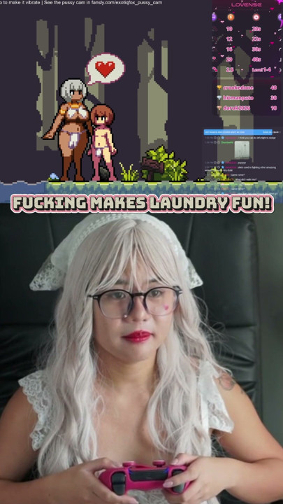 Fucking makes laundry so much fun