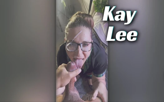 Bu kay lee nyepong kontolmu sampai wajahnya dicrot sperma hangat!!