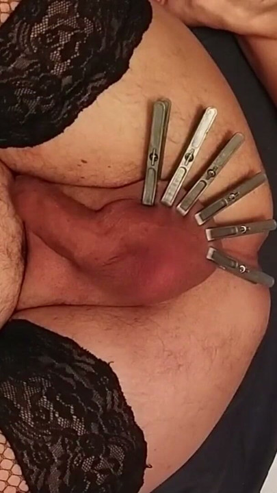 Mistress Irena Mur Punishes Her Slave. She tortures his genitals, stretches his anal and more (Trailer) | Clip 1