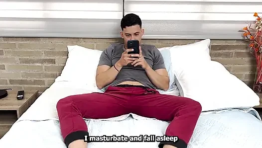 I Catch My Stepbrother Masturbating, so I Decide to Help Him...