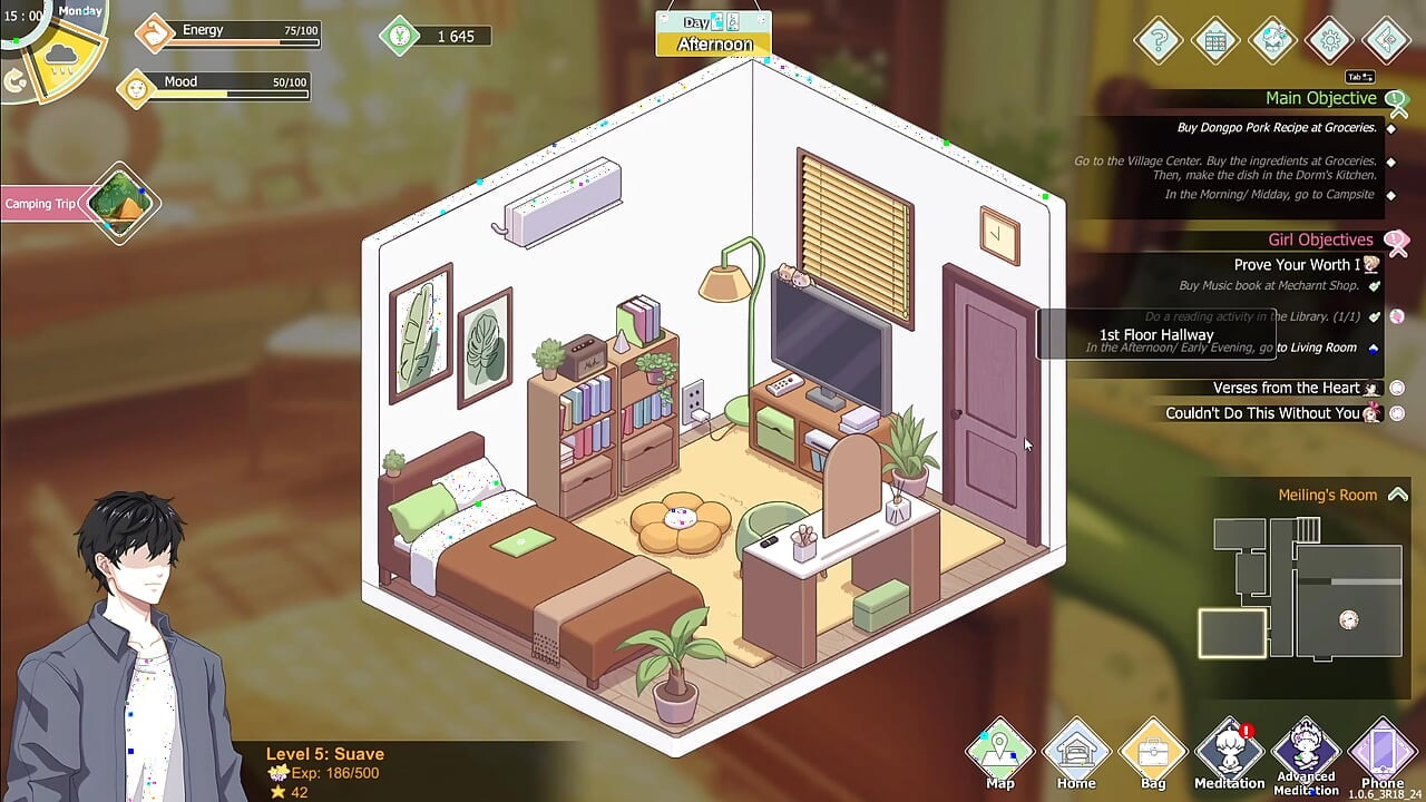 Happay student part 4! Was trying to fuck girls hard but this episide only grind