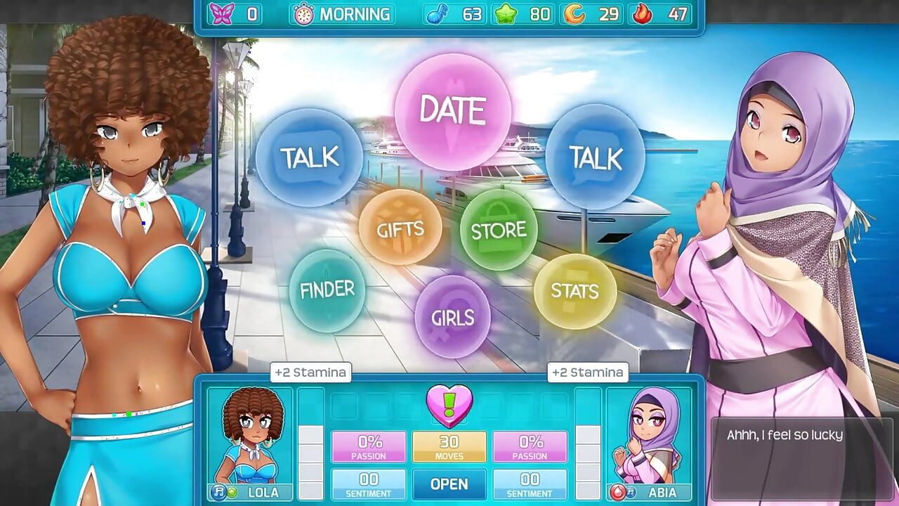 Huniepop 2 - Double Date - Part 5 Sexy Model Babes by Loveskysan