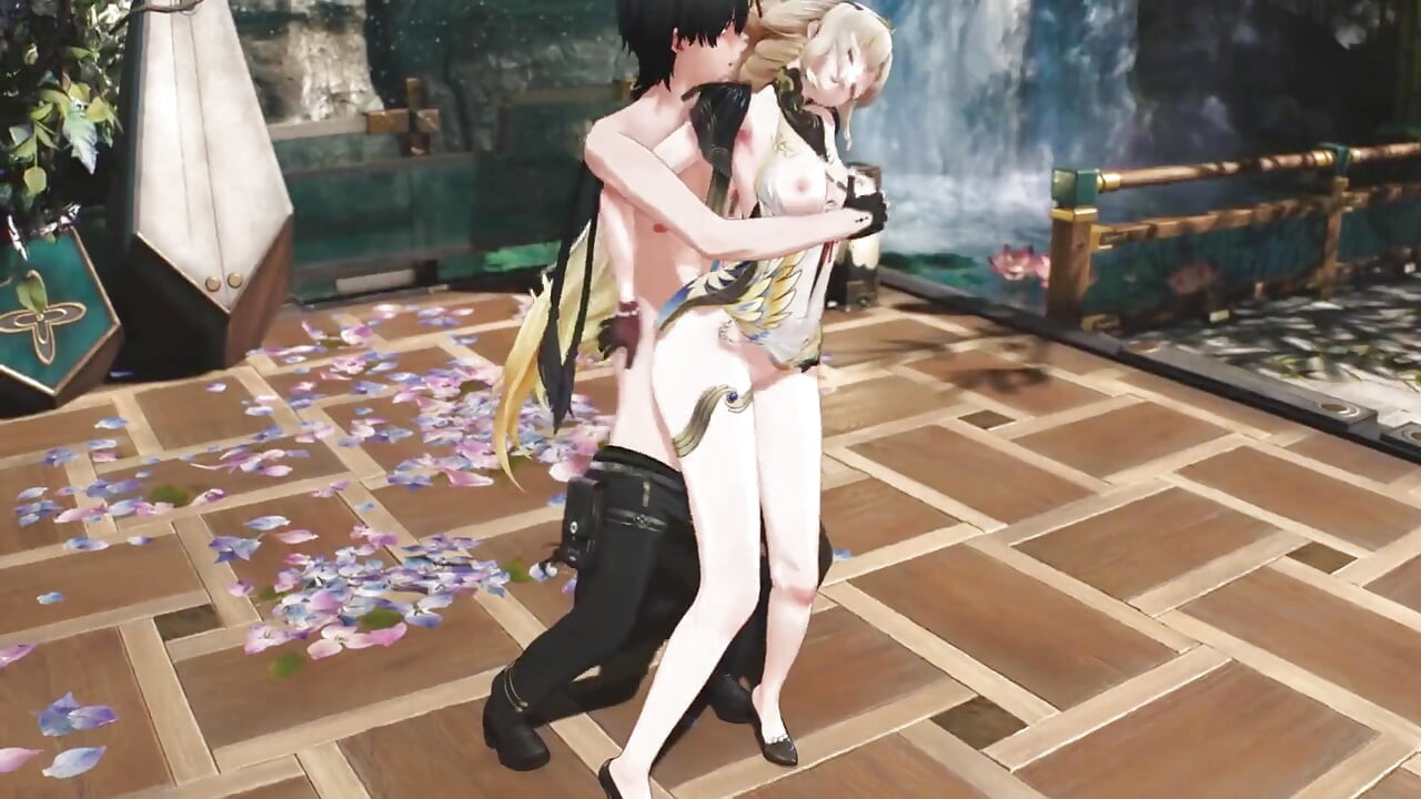 Fale Wuthering - Suisui i Rover Intymna scena seksu - Animacja Hentai 3D