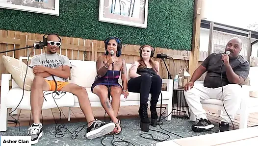 Canlı yayın yetişkin İspanyol barbie, dwayne foxx, mrflourish podcast asherclantv ile sadece sohbet ediyor
