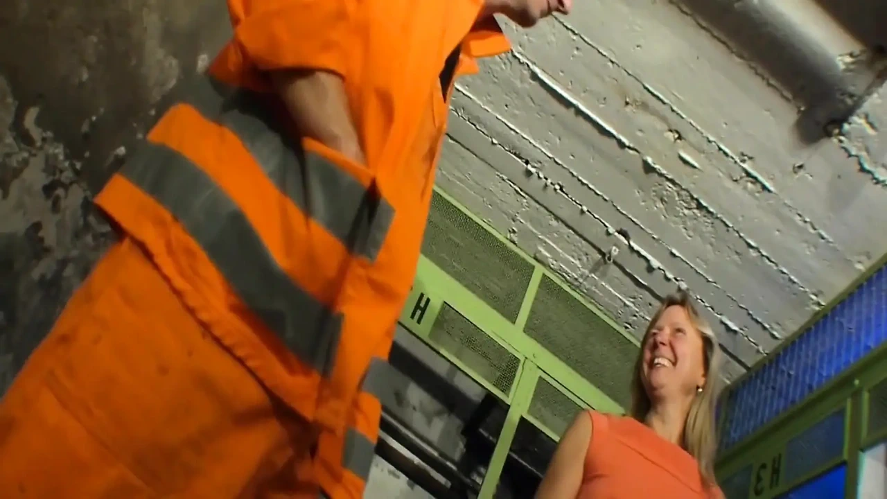 Factory Fisting Frenzy - Mature Blonde Stretched Wide Open