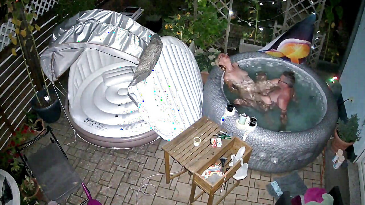 Couple caught fucking by the surveillance camera.