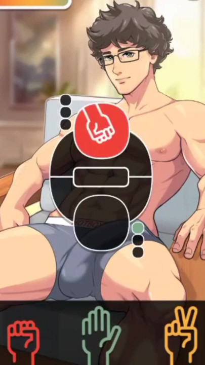 Use ROCK, PAPER, SCISSORS to undress and get the surprise | Clip 1