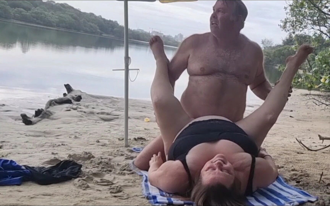 Almost caught fucking at the river - Exclusive on FapHouse