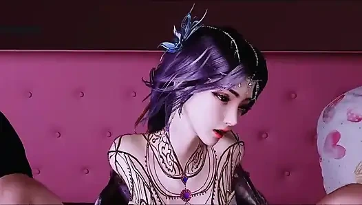 Virtual Goddess Spark: Scarlet Curves - Hentai Animasi 3D