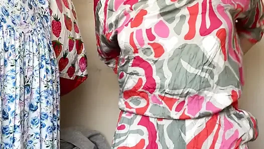 Sexy, Toned, Girl-next-door Is Like Goldilocks Trying on New Clothes!