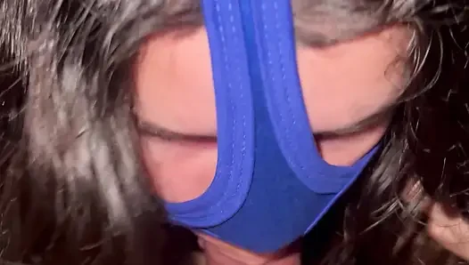 I love the look of her as I suck it off