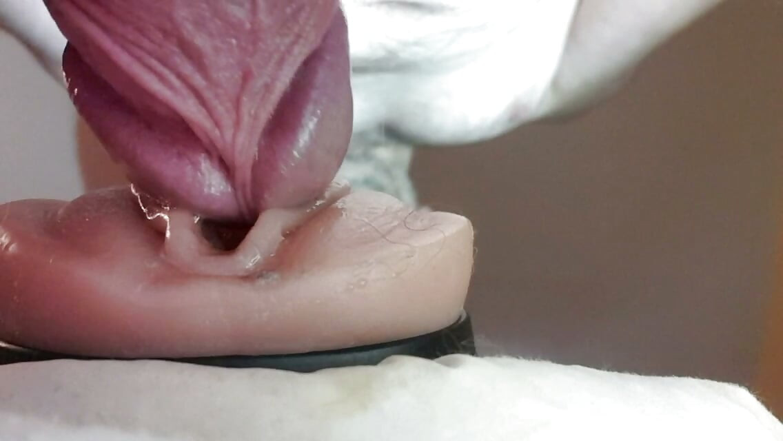 Fucking my fleshlight with a load I dumped in it earlier