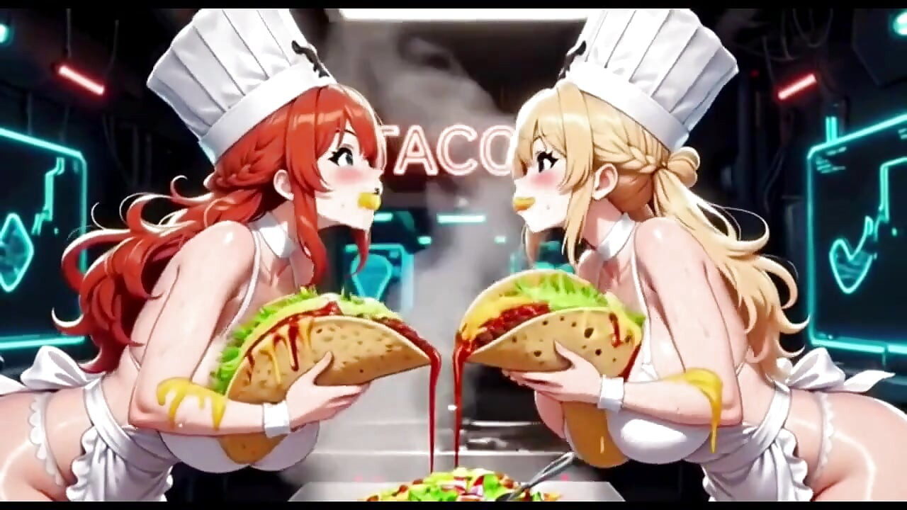 Vidéo de cuisine drôle, animation ai