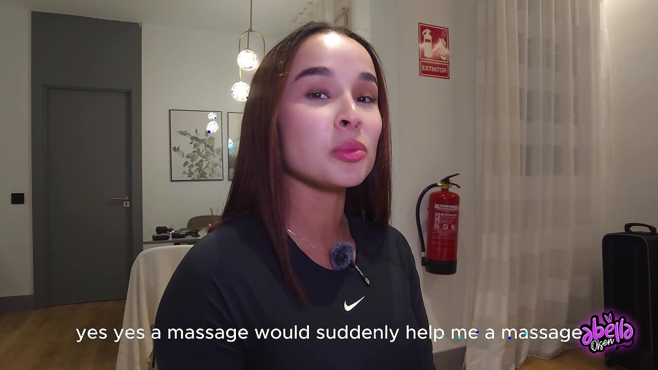 Latina Model Fucks a Tourist in Madrid! - Abella Olsen