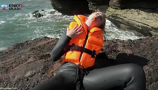 Life Jacket JOI Neoprene Tease, Denial & Countdown Cum