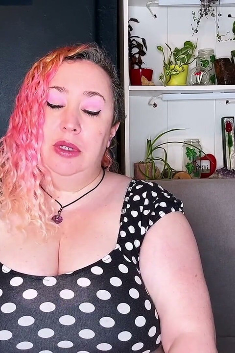 Wank Through Your Pink Lace Panties for Me