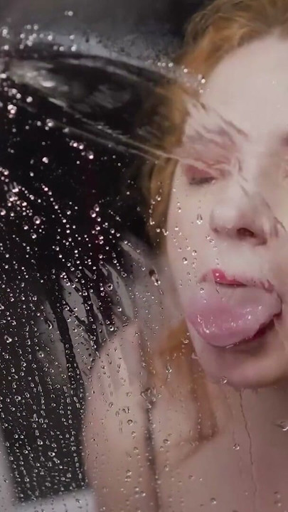 GGG John Thompson - Tattooed MILF in Fishnet Bodysuit Fucked Hard in Bathroom | Clip 2