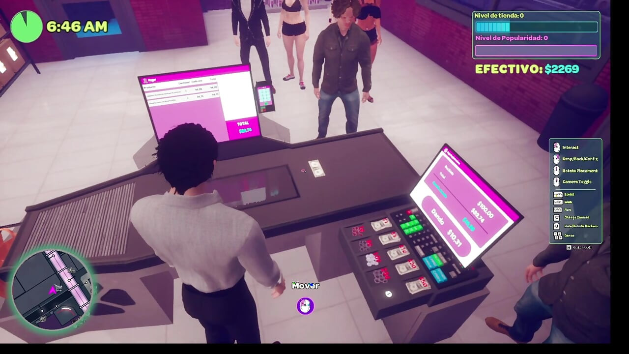 Нов ден за самозадоволяване - Симулатор на секс магазин Грешни момичета