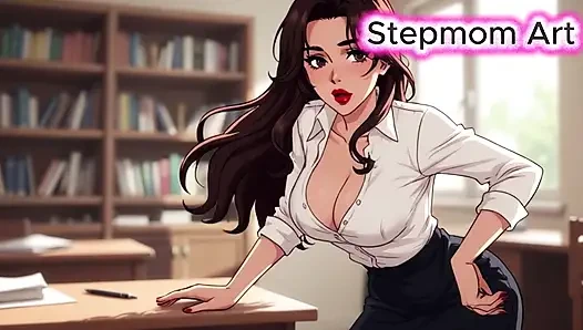 JOI Stepmom Professor Finger Fuck - Come with me 100% You'll cum - Dirty Talk