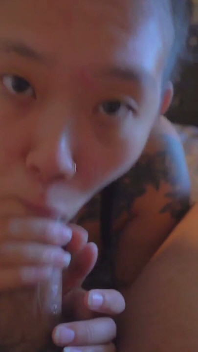 you can't forget the balls SLOPPY POV BLOWJOB | Clip 1