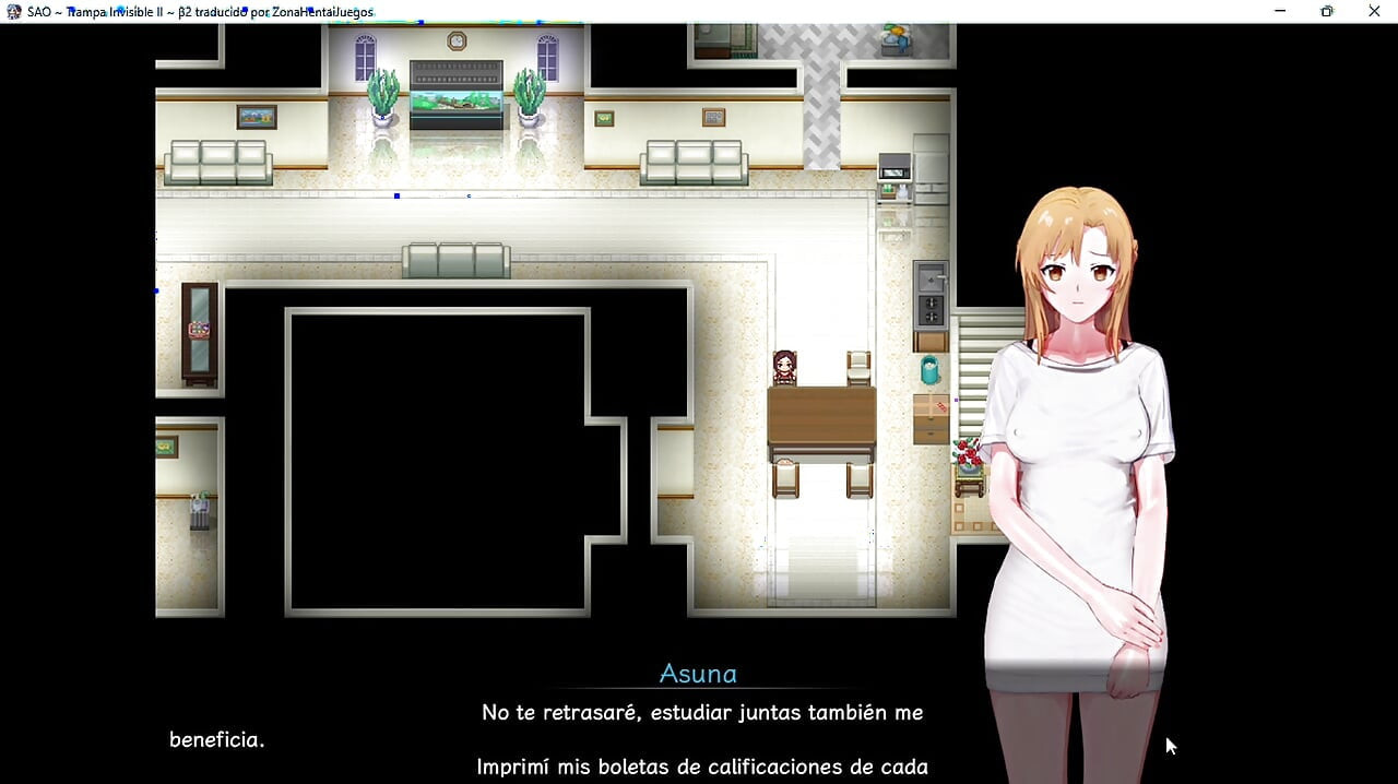 SWORD ART ONLINE NTR KIOKA JUEGO +18