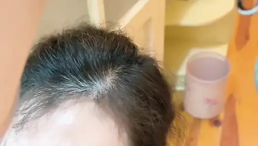 Köle bebek aaruna günlüğü 16, görsel mahrumiyet, kelepçeli, derin gırtlak, elektrikli göt tıkacı