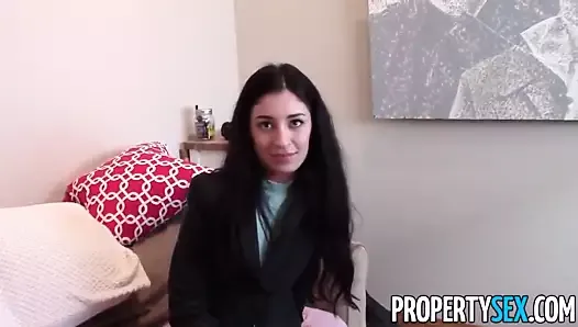 Propertysex - real estate agent turns out to be slut