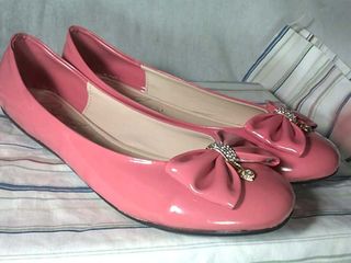 Cum In Pink Flats with Bow