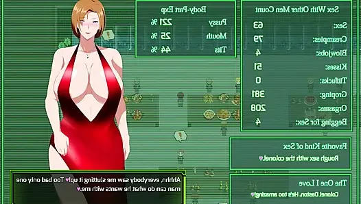 Armored Suit Solgante lady officer want to anal sex fuck blowjob old big dick bbc bdsm cum swallow