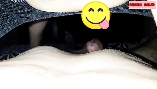 Meine Beurette in sexy Dessous saugt mich und dann komme ich in sie