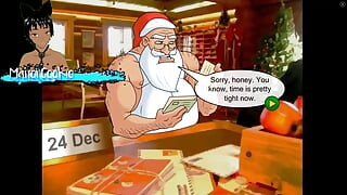 Xmas Pay Rise 2 - There are now two elfs fucking Mrs. Clause and it is amazing