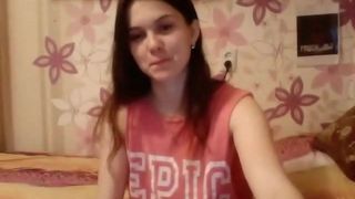 Merrii (indianaaa, indiana69, merri69) с огурцом в заднице