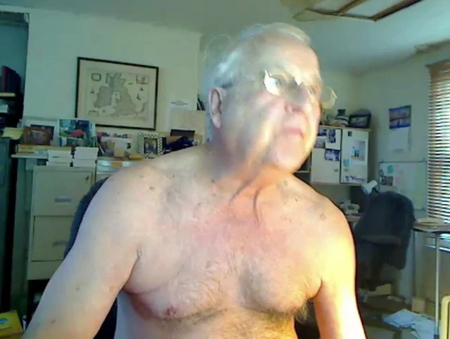 Handsome British grandpa