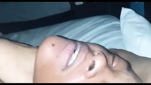 Skinny Ebony Teen POV Going Inside