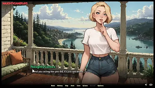 Sex with a Cock Hungry Blonde Girl and Her Man They Got Caught - Moonripple Lake 01 By BCG