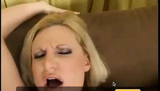 This slut likes to get a cream pie in her pussy and watching it getting out