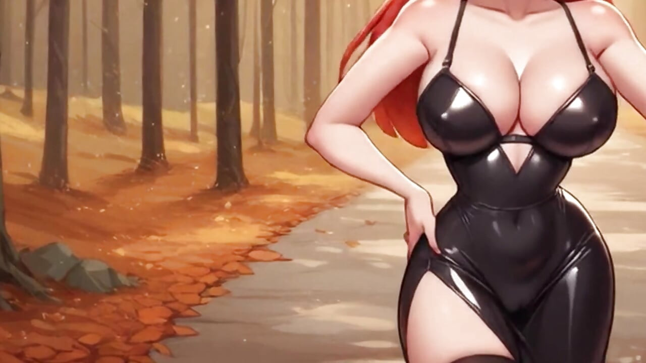 Seksi velike sise poskakuju i zadirkuju! Isprobajte odeću od lateksa