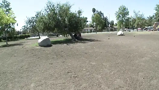Ngajak ngentot habis-habisan di taman berujung sesi ngentot intens sama cewek semok rambut cokelat