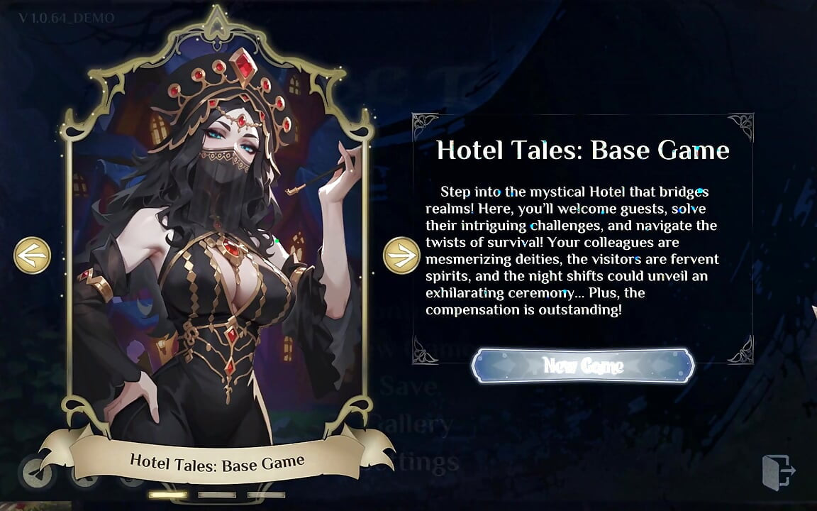 Hotel Tales spooky hentai game ep.3 złapany jebanie w pracy z ogromnym CREAMPIE!