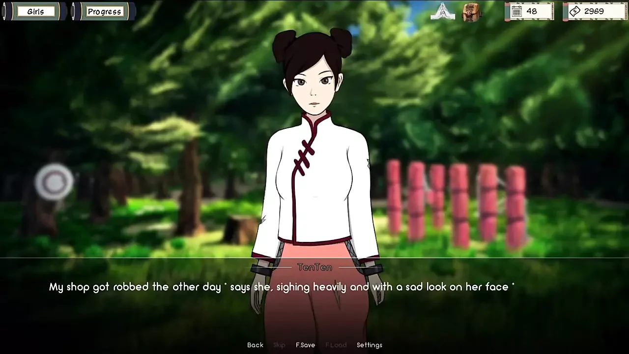 Naruto - entrenador de Kunoichi v0.13 parte 15 tenten en llamas por Loveskysan69