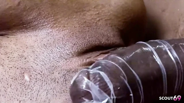 Big Black Cock Fucks Horny Latina Vivian in Interracial