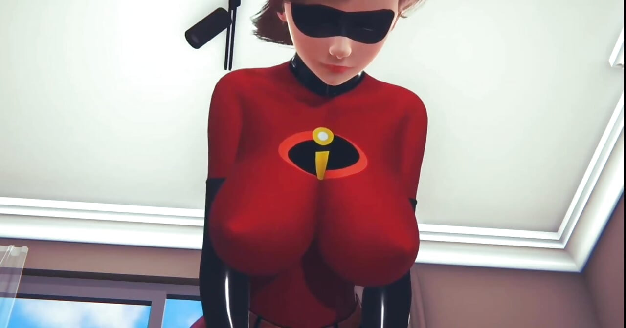 Elastigirl está cavalgando