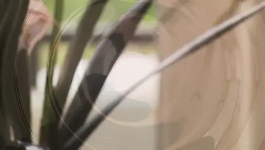 Stockinged blonde MILF rides hard dick