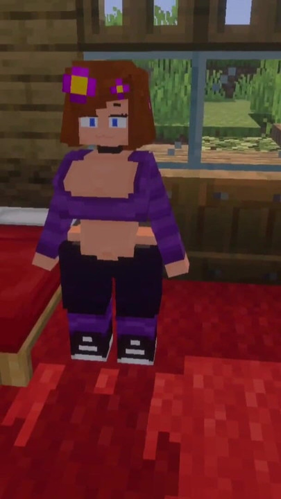 FapRock Minecraft Bedrock Jenny Mod - Jenny is here! In Bedrock and has a pretty interesting model and some nice tits and hips | Clip 1