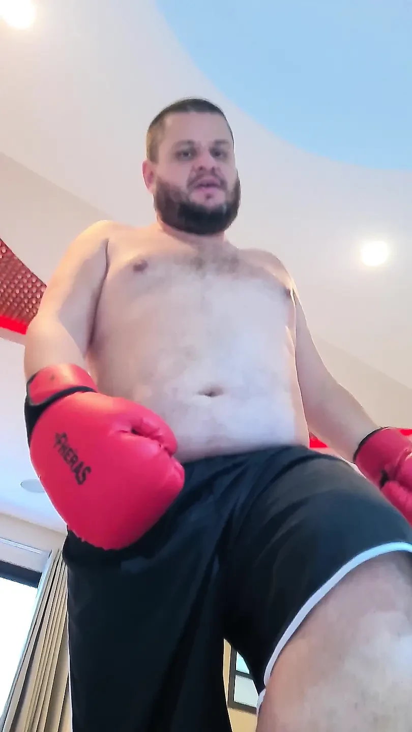 (pov) Bear Boxer Dominating You