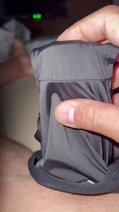 黒い絹のようなパンティー兼看護師