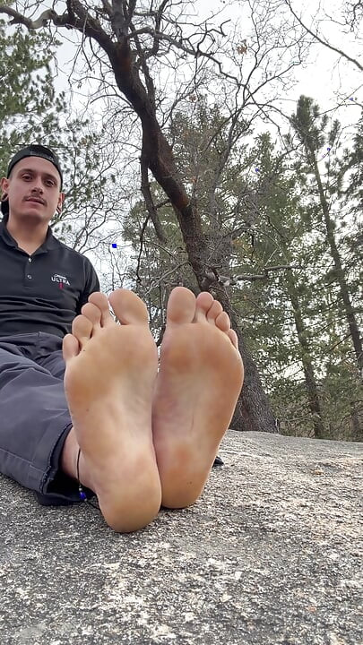 Bemalte zehen, wichsanleitung