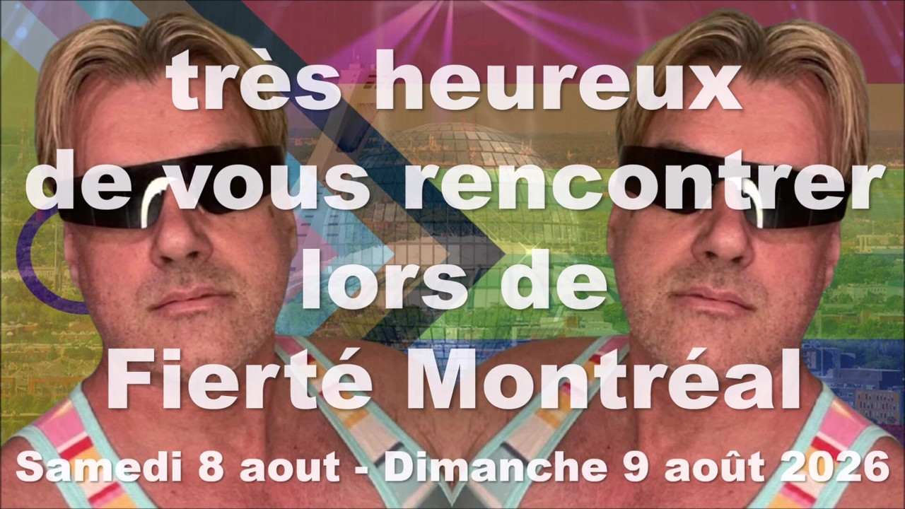 Really excited to see my fans at Montreal Pride 2026